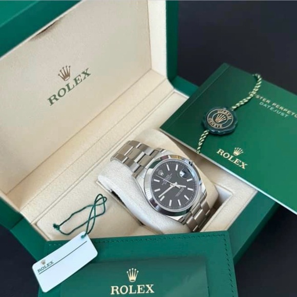 Rolex Datejust 41 Black Automatic 2022 Original box, original - Picture 10 of 10